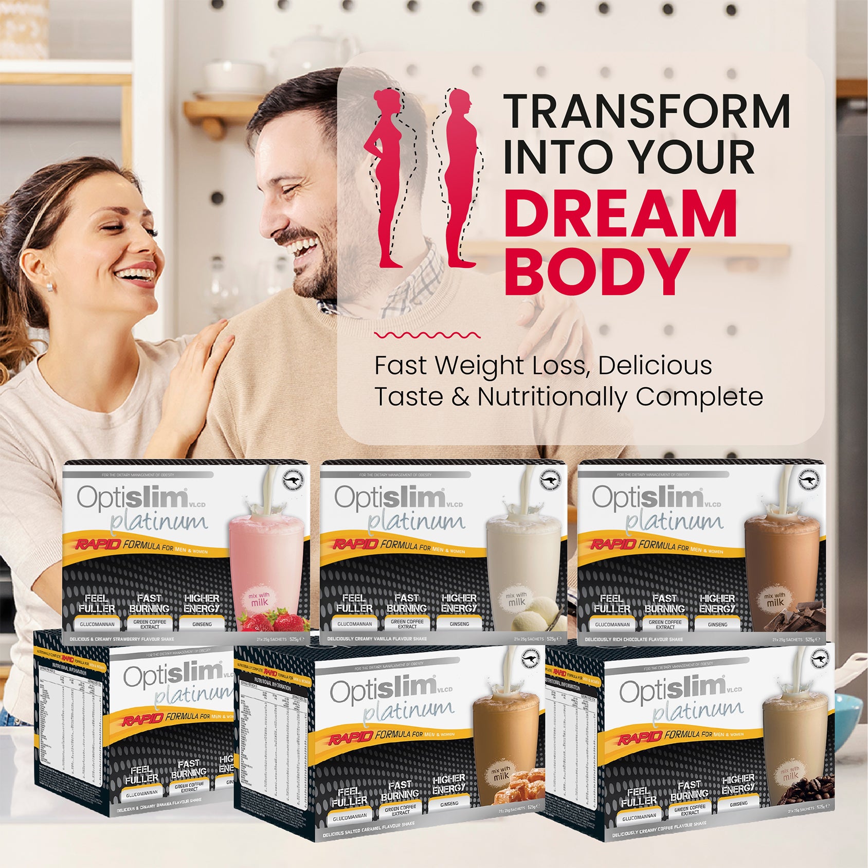 Buy 3 GET 1 FREE - Platinum Bundle - Optislim