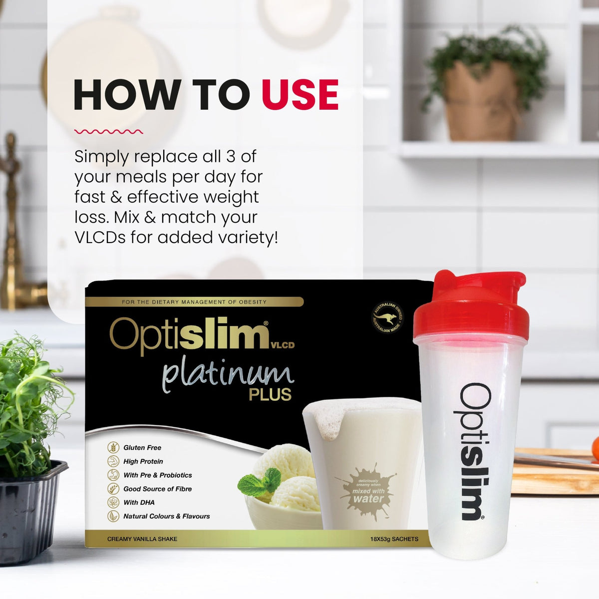 Buy 3 GET 1 FREE – Platinum Plus Bundle - Optislim