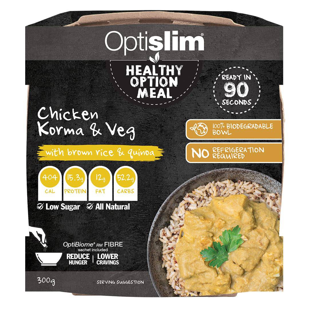 Chicken Korma and Vegetable with Brown Rice &amp; Quinoa - Optislim