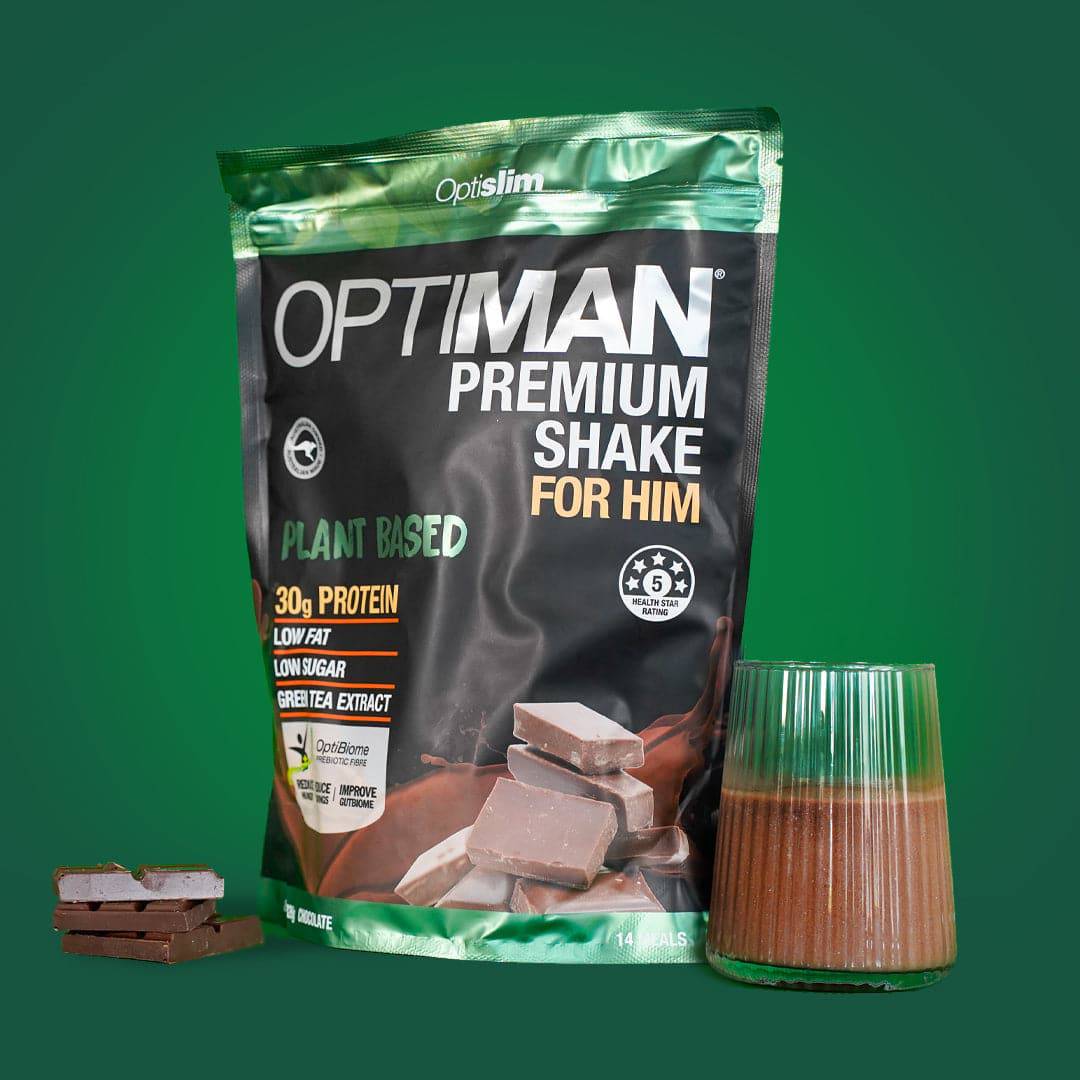 Optiman For Him - Plant Based Shake Chocolate - Optislim