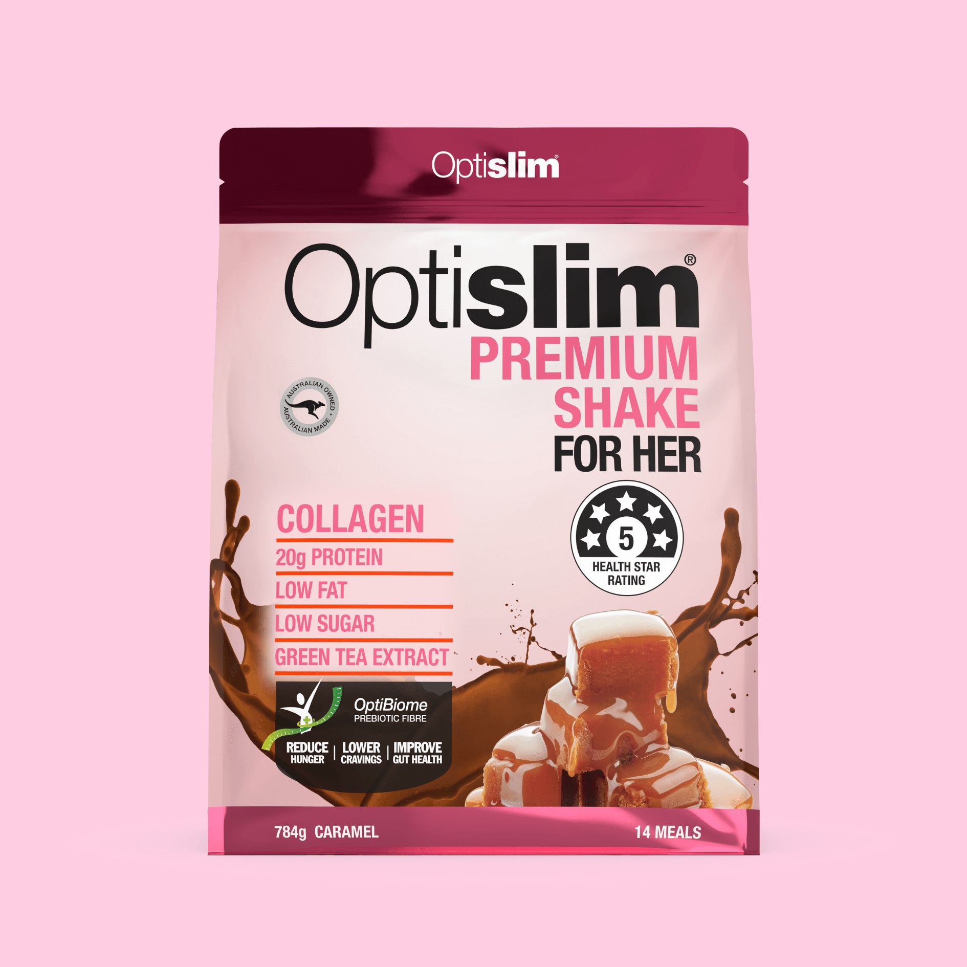 Optislim For Her - Caramel Shake - Optislim