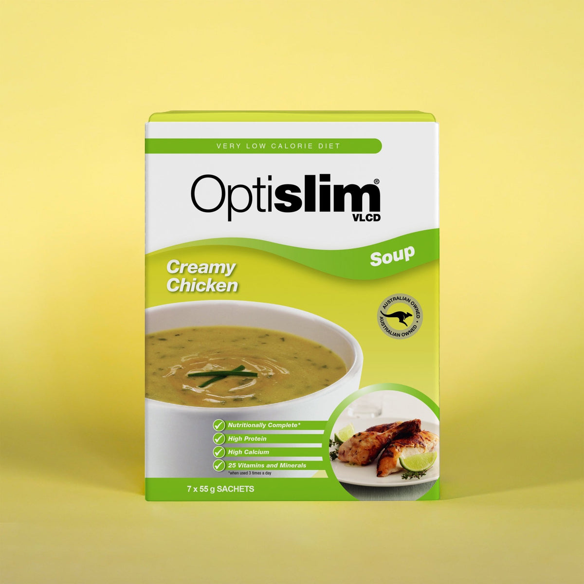 VLCD Soup Creamy Chicken - 7 Meals (100% off) - Optislim