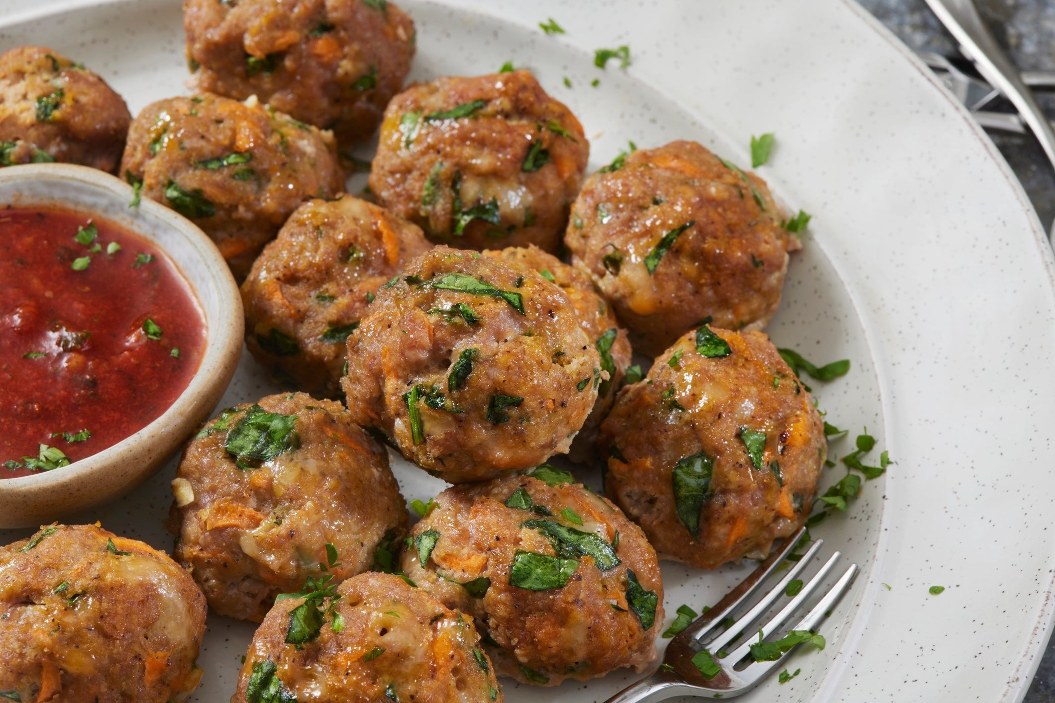 Recipe: Turkey Spinach Meatball | Healthy Meal | Optislim AU