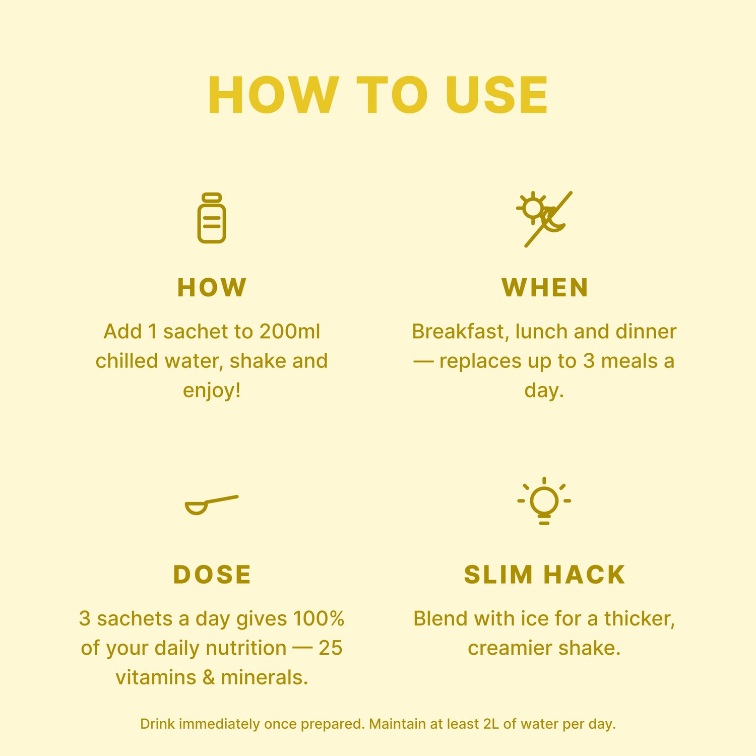 VLCD Classic Shake Banana - 21 Meals