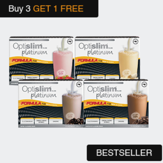 Buy 3 GET 1 FREE Platinum Shakes - 84 Meals