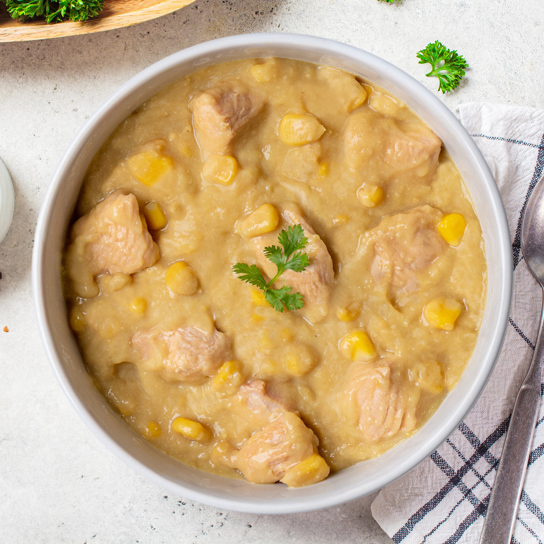 Chicken and Sweet Corn Soup (300g) - Optislim