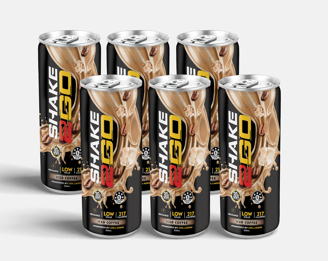 SHAKE2GO Iced Coffee (6 x 350ml)