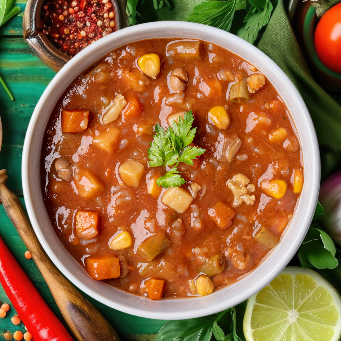 Minestrone Soup with Konjac Rice (330g) - Optislim