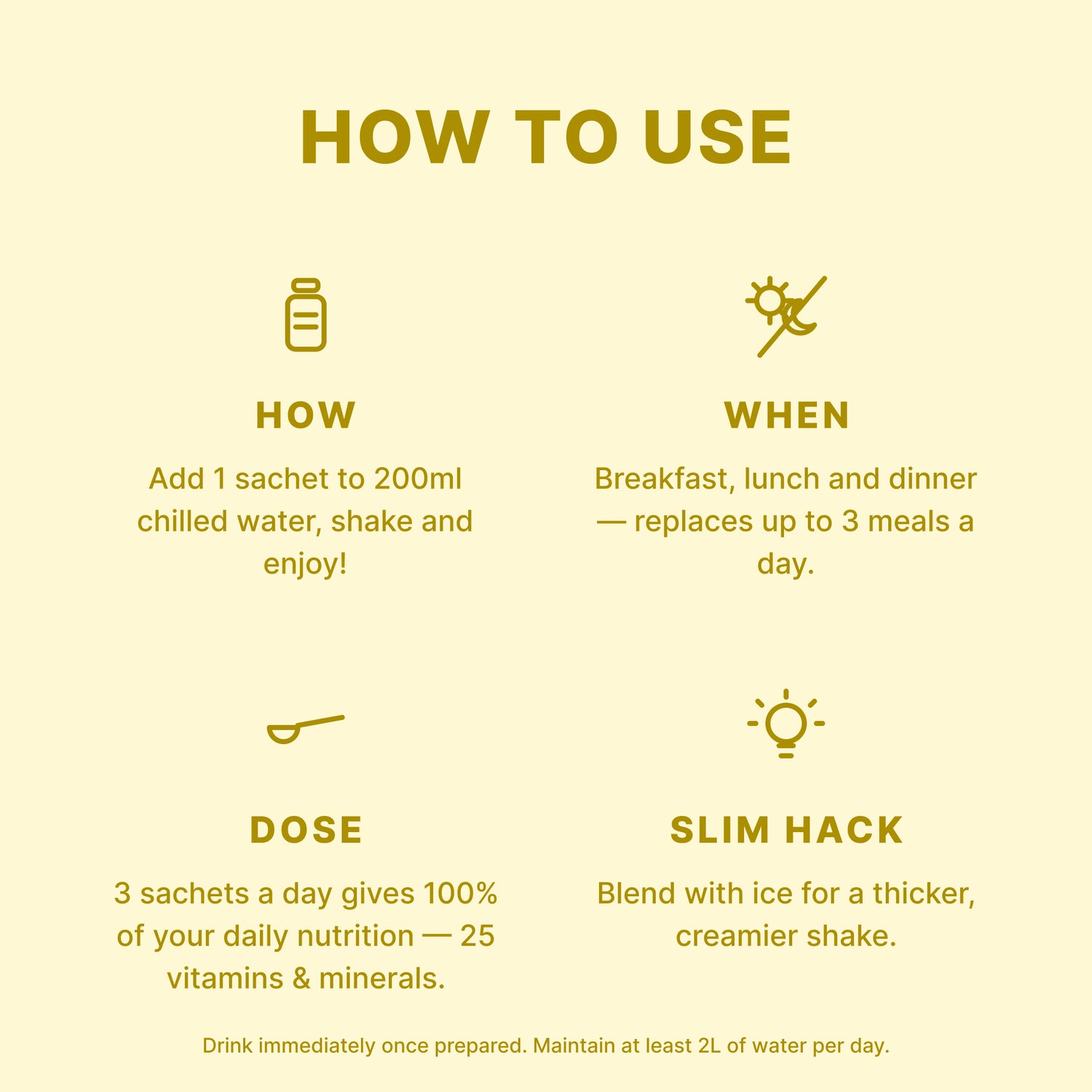VLCD PLATINUM Shake Banana - 21 Meals