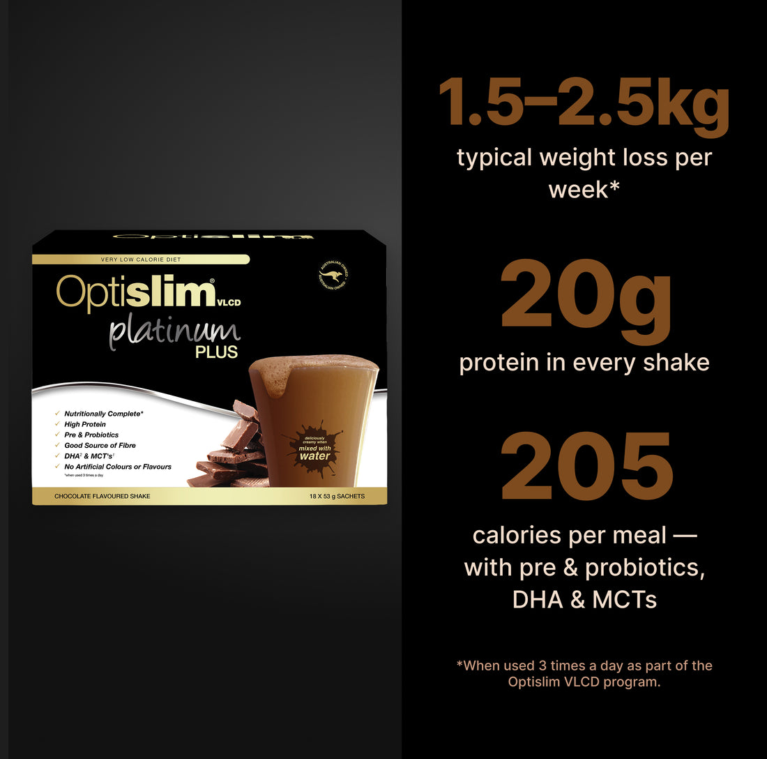 VLCD PLATINUM PLUS Shake Chocolate - 18 Meals