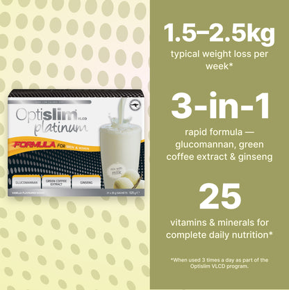 VLCD PLATINUM Shake Vanilla - 21 Meals