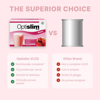 VLCD Classic Shake Strawberry - 21 Meals
