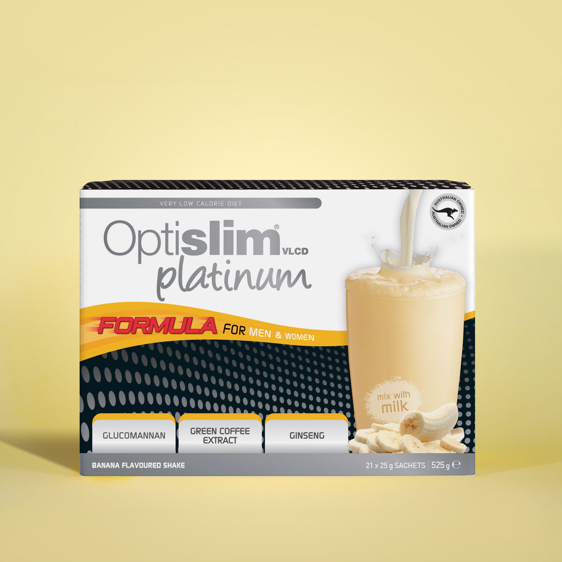 VLCD PLATINUM Shake Banana - 21 Meals