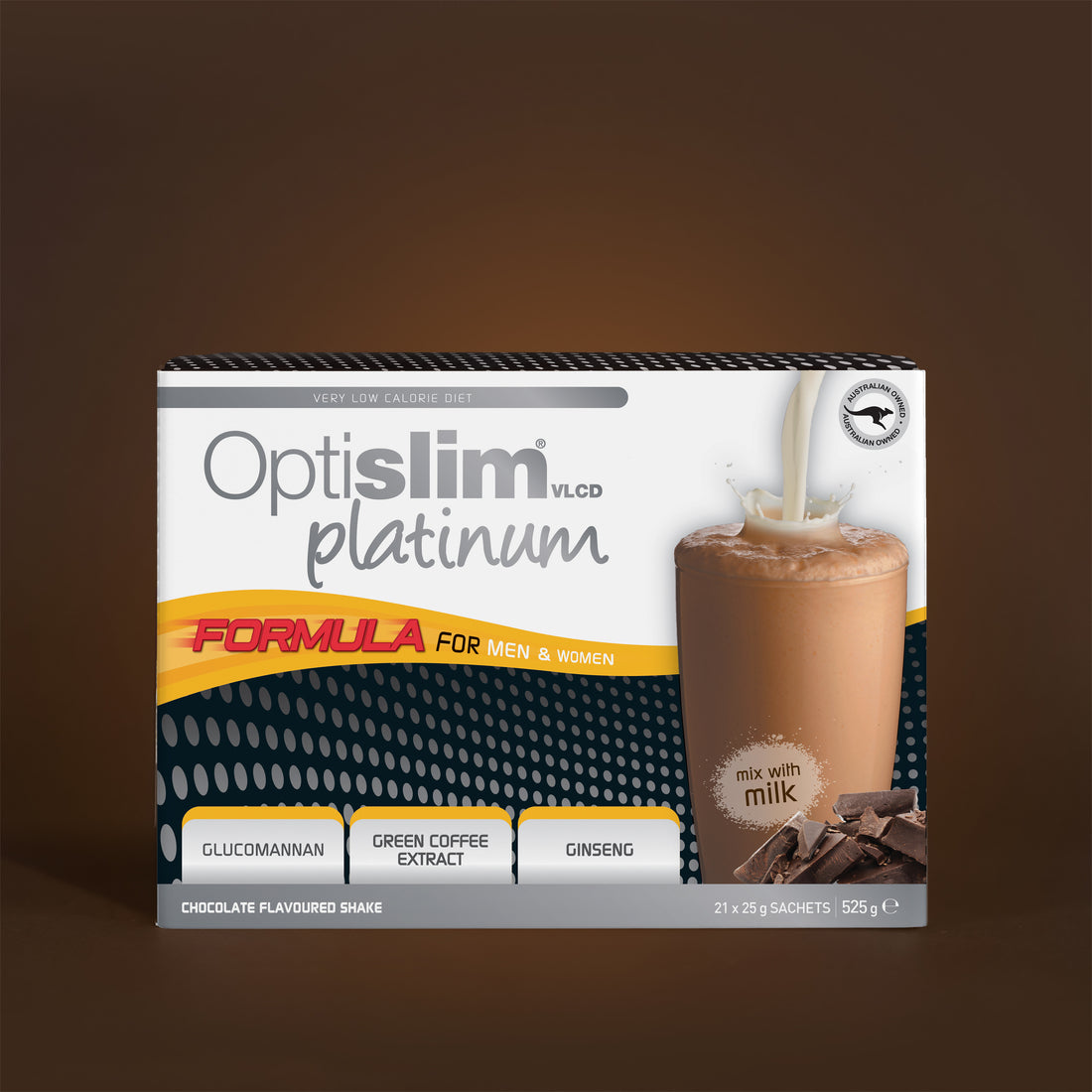 VLCD PLATINUM Shake Chocolate - 21 Meals