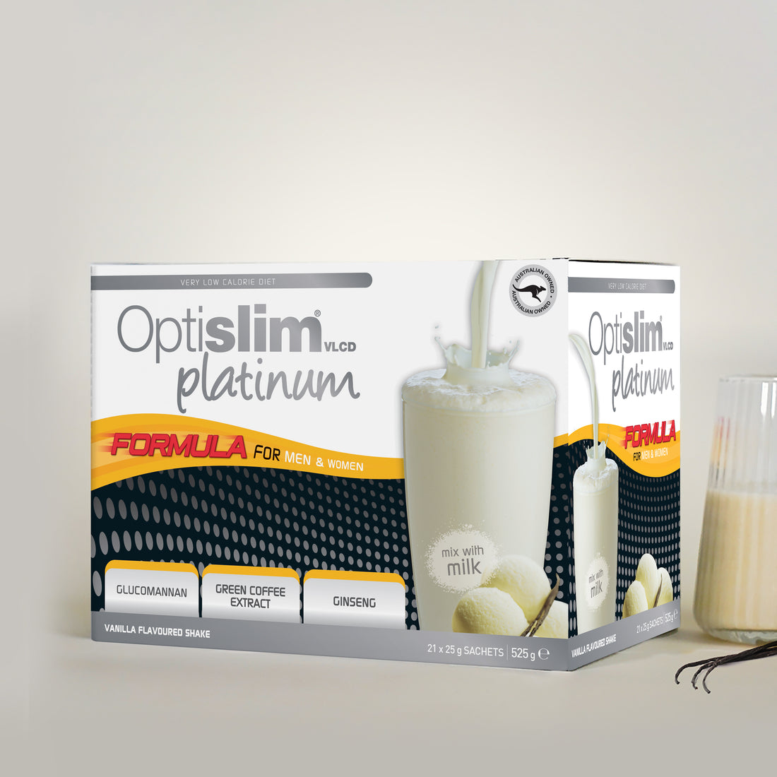 VLCD PLATINUM Shake Vanilla - 21 Meals