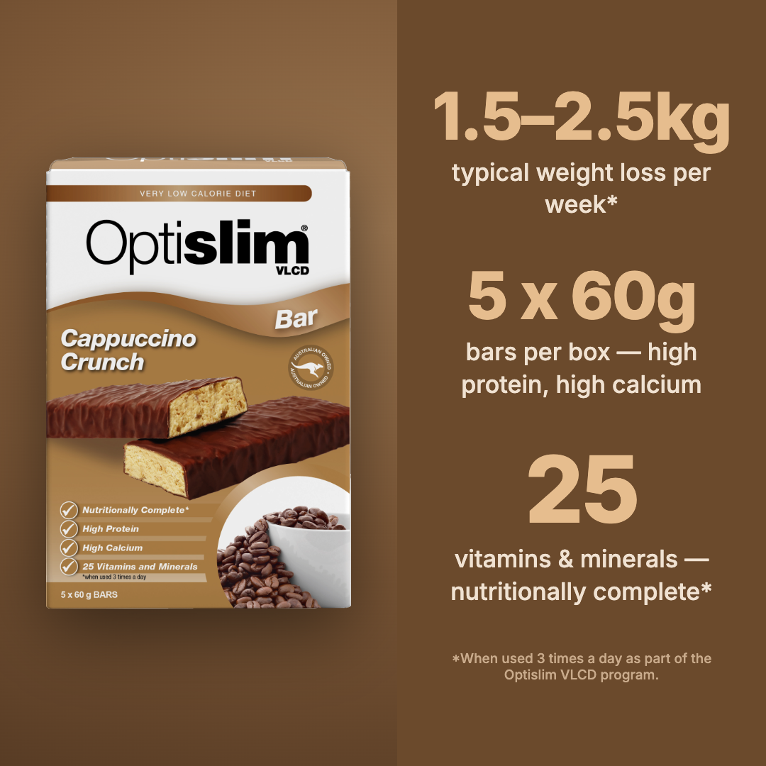VLCD Bar Cappuccino Crunch - 5 Meals