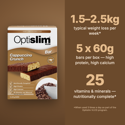 VLCD Bar Cappuccino Crunch - 5 Meals