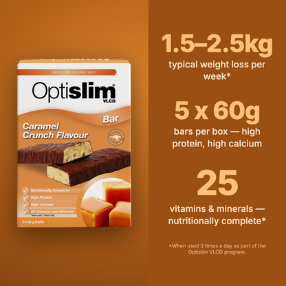 VLCD Bar Caramel Crunch - 5 Meals