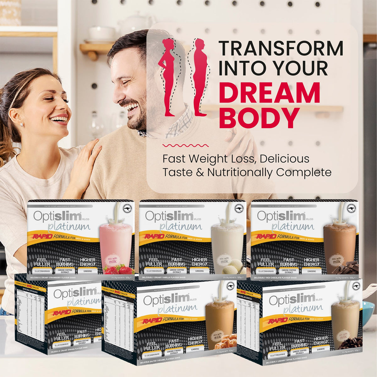 Buy 3 GET 1 FREE - Platinum Bundle - Optislim