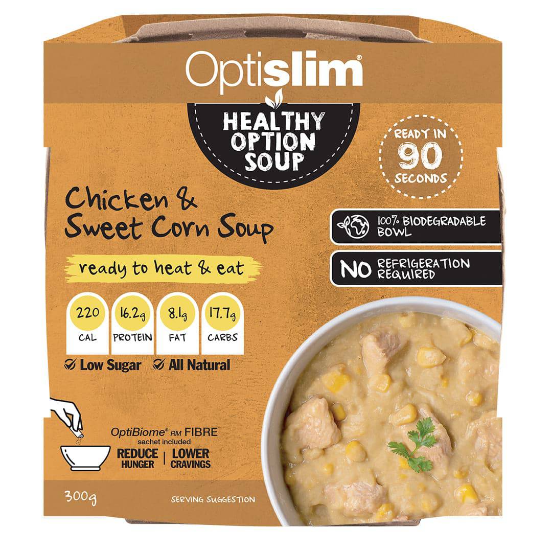 Chicken and Sweet Corn Soup - Optislim