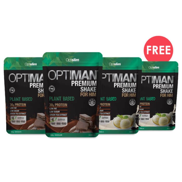 Buy 3 Get 1 Free Optiman Plant Based Bundle - Optislim