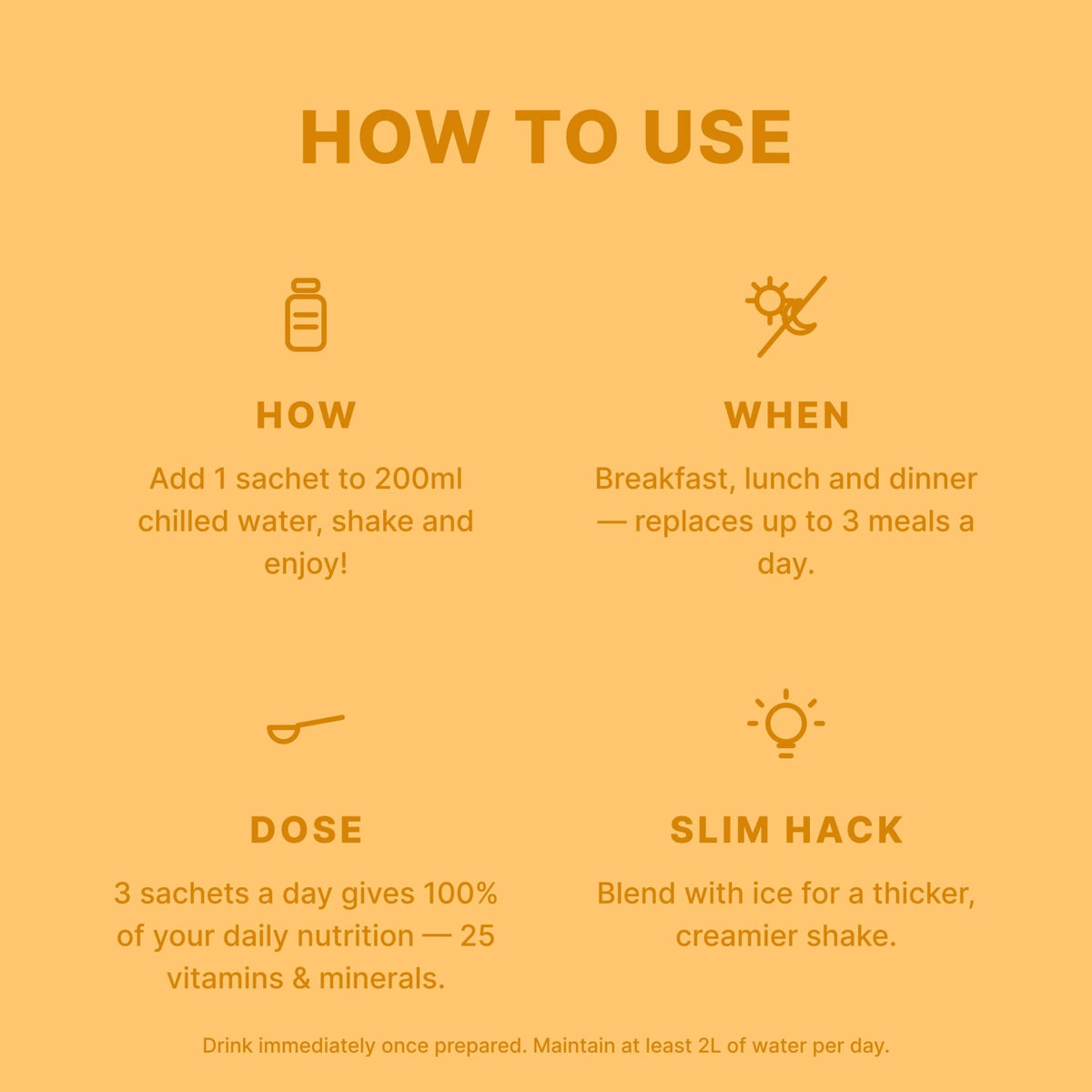 VLCD Classic Shake Mango - 21 Meals - Optislim