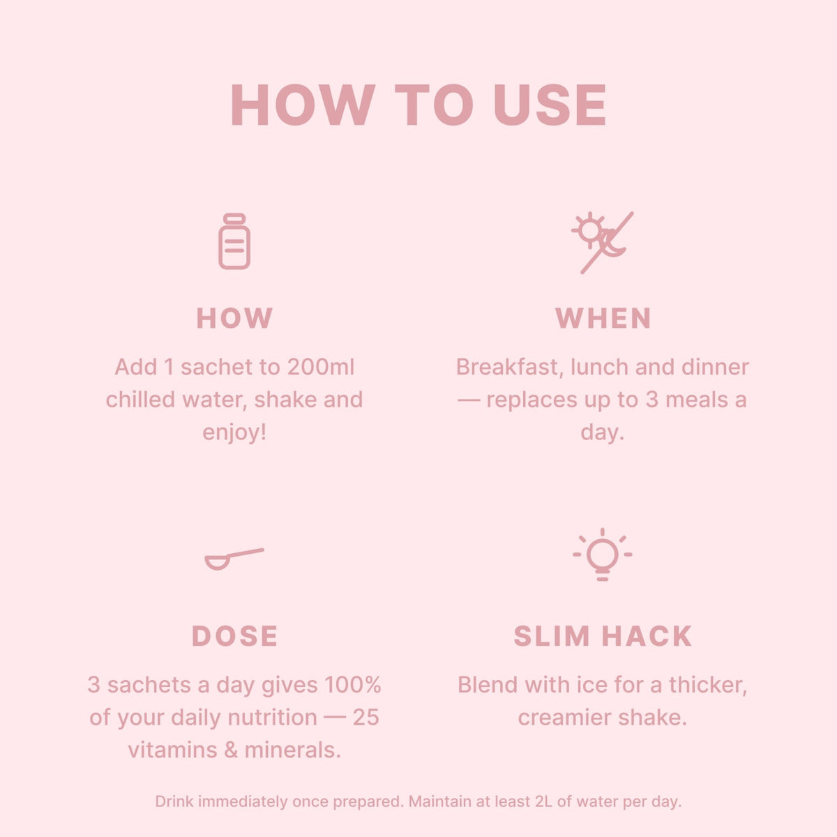 VLCD Classic Shake Strawberry - 21 Meals - Optislim